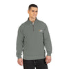 Quarter-Zip Sweatshirt — Small Chest Logo Pullover (Outdoor/Workwear)