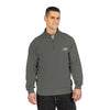 Quarter-Zip Sweatshirt — Small Chest Logo Pullover (Outdoor/Workwear)