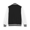 Letterman Jacket — Black & White Varsity Jacket with GN Logo