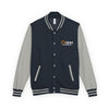 Letterman Jacket — Black & White Varsity Jacket with GN Logo