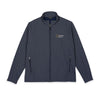 Embroidered Men's Soft Shell Jacket — Subtle Logo Chest Patch