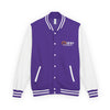 Letterman Jacket — Black & White Varsity Jacket with GN Logo