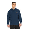 Quarter-Zip Sweatshirt — Small Chest Logo Pullover (Outdoor/Workwear)