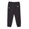 Adidas Fleece Joggers — Gray Logo Sweatpants