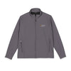 Embroidered Men's Soft Shell Jacket — Subtle Logo Chest Patch