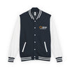 Letterman Jacket — Black & White Varsity Jacket with GN Logo