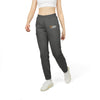 Adidas Fleece Joggers — Gray Logo Sweatpants