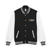 Letterman Jacket — Black & White Varsity Jacket with GN Logo
