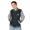 Letterman Jacket — Black & White Varsity Jacket with GN Logo