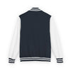 Letterman Jacket — Black & White Varsity Jacket with GN Logo