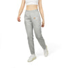 Adidas Fleece Joggers — Gray Logo Sweatpants